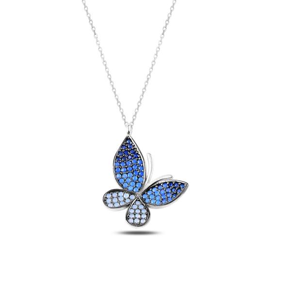"Blue Butterfly" Kette - ONYA