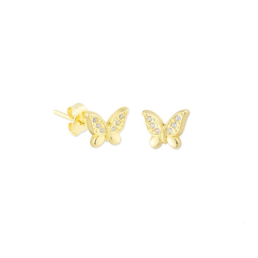 "Butterfly" Ohrstecker GOLD - ONYA