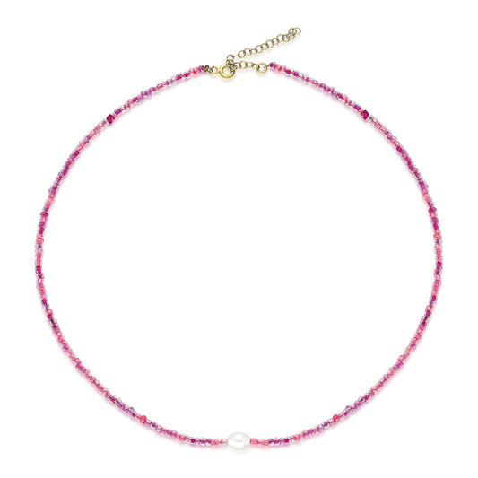 "Pink" Perlenkette - ONYA